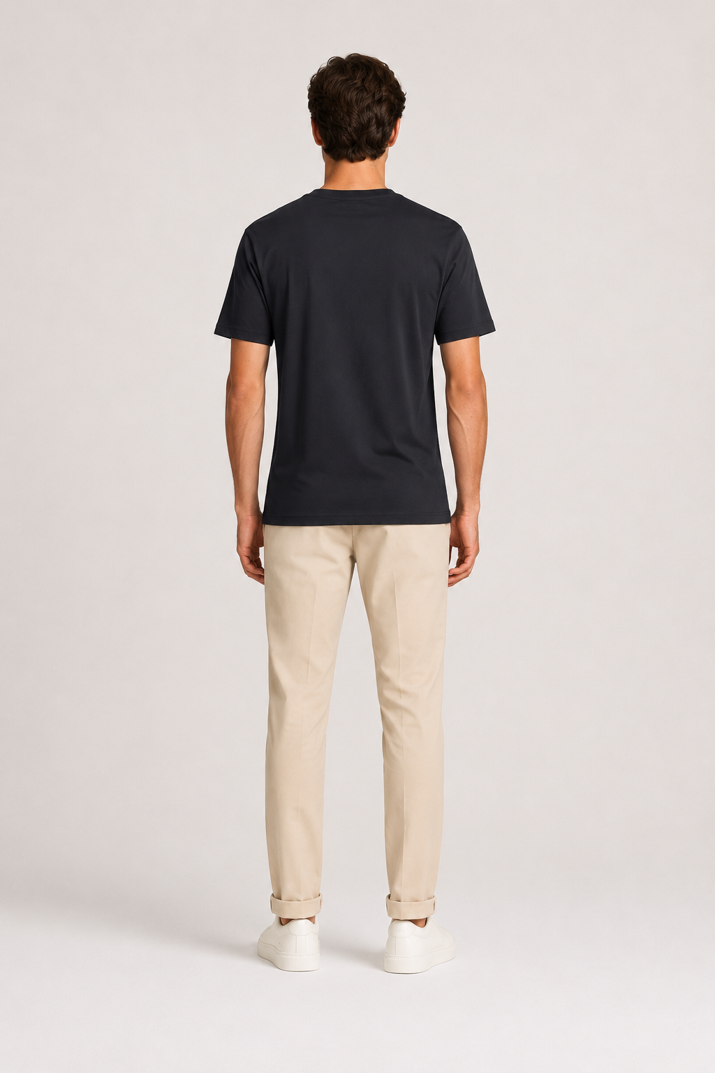 T-shirt filo di scozia