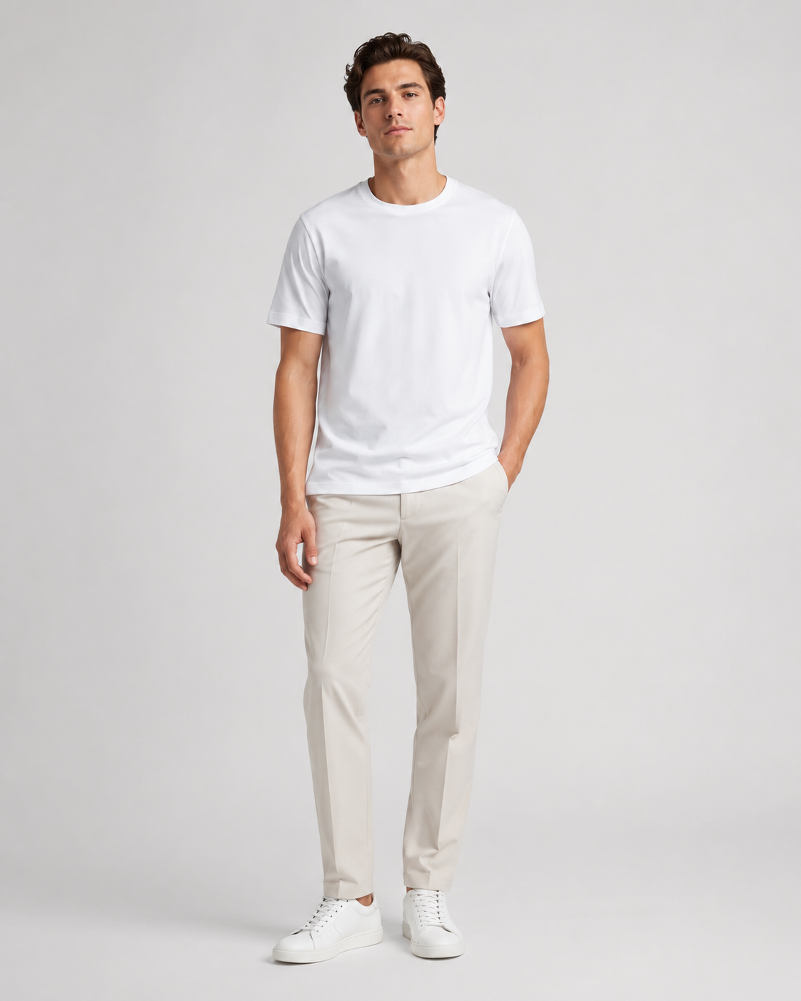 T-shirt filo di scozia