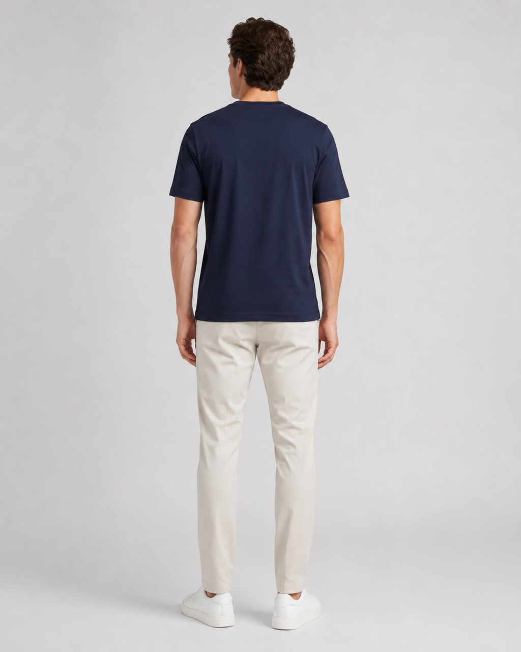 T-shirt filo di scozia