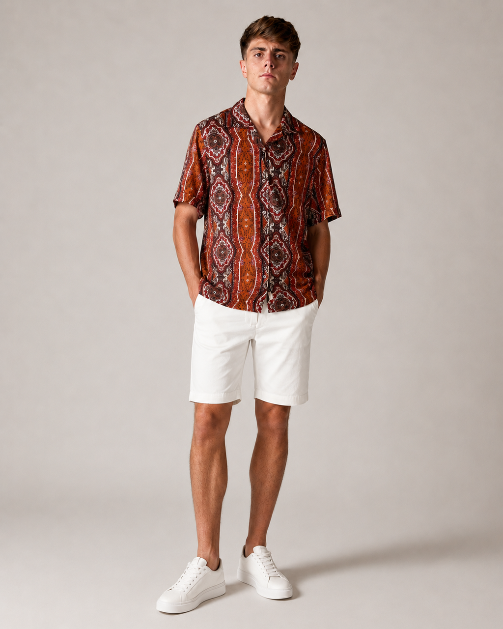 Camicia bowling red