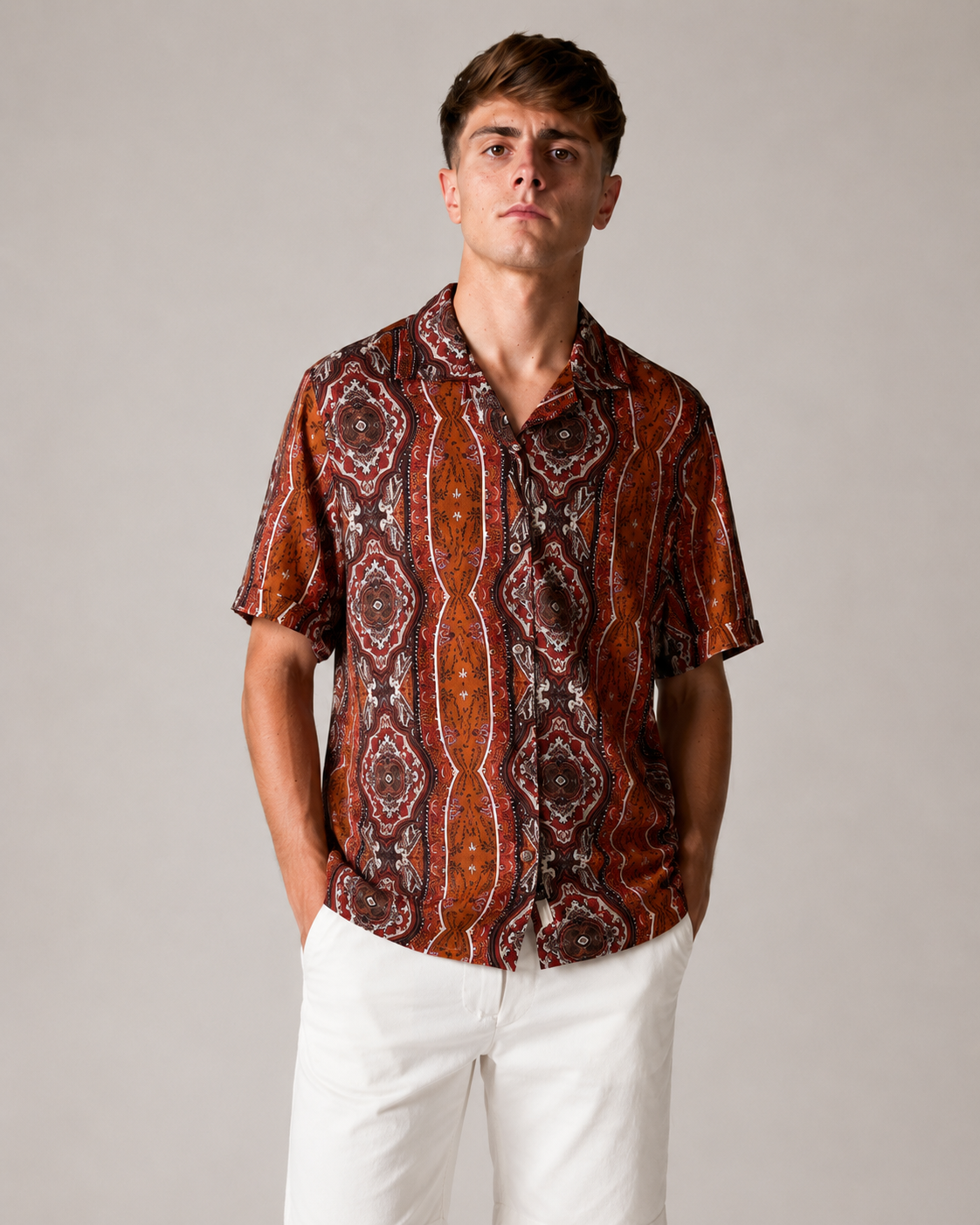 Camicia bowling red