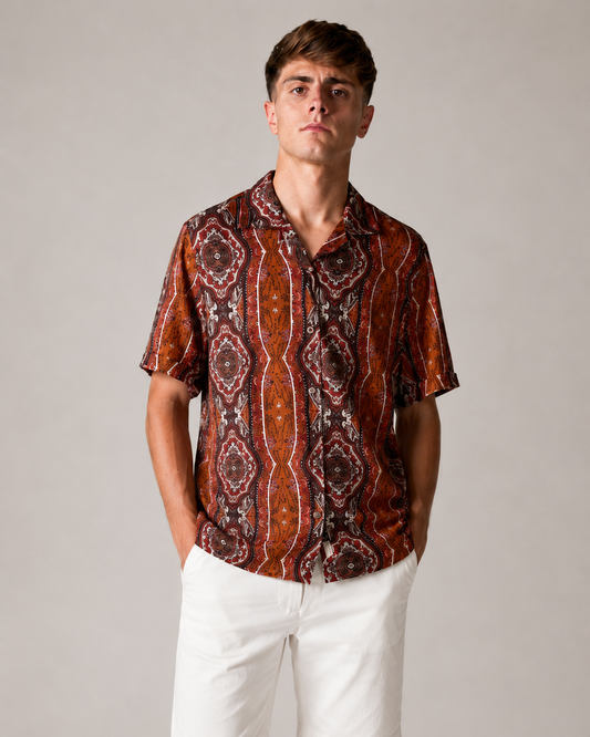 Camicia bowling red