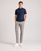 Polo tecnica con bottoni
