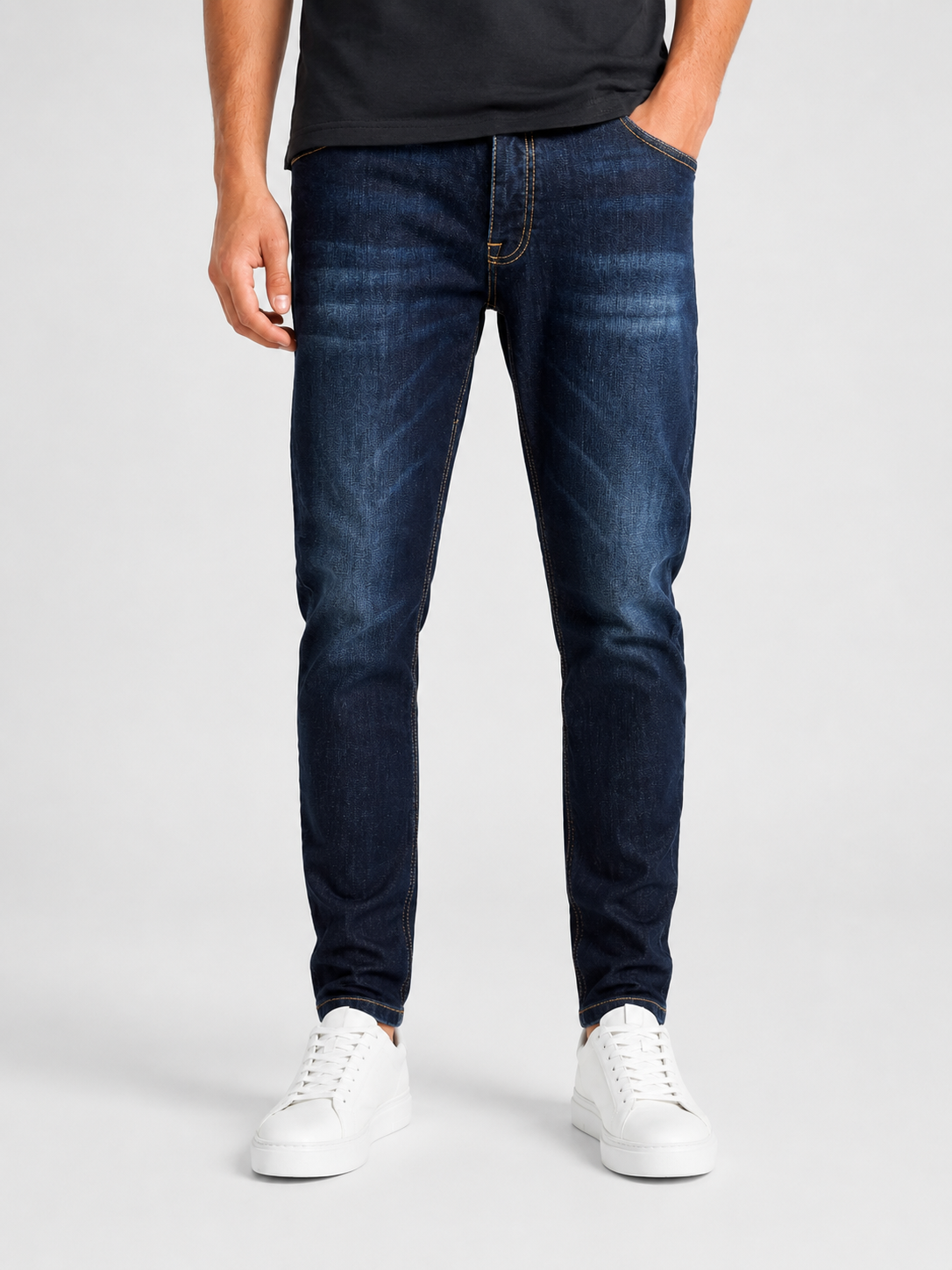 Jeans skinny denim stone P&S