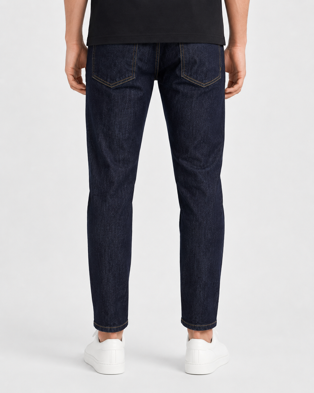 Jeans skinny denim scuro P&S