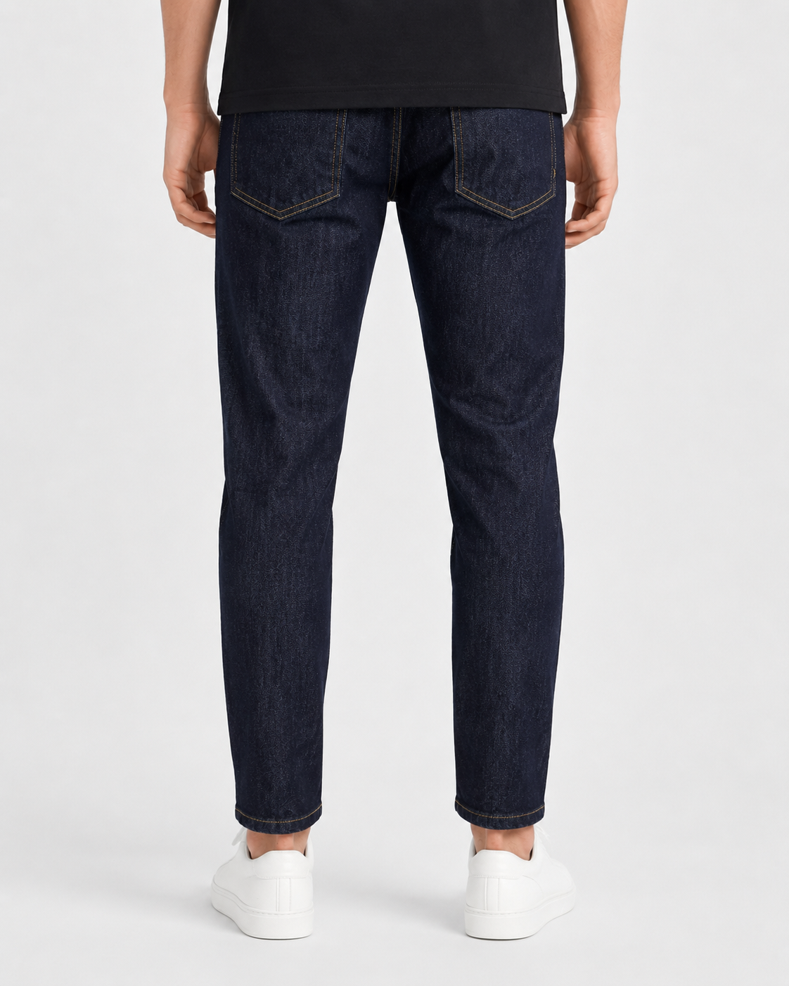 Jeans skinny denim scuro P&S