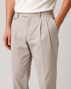 Pantalone chinos doppia pence