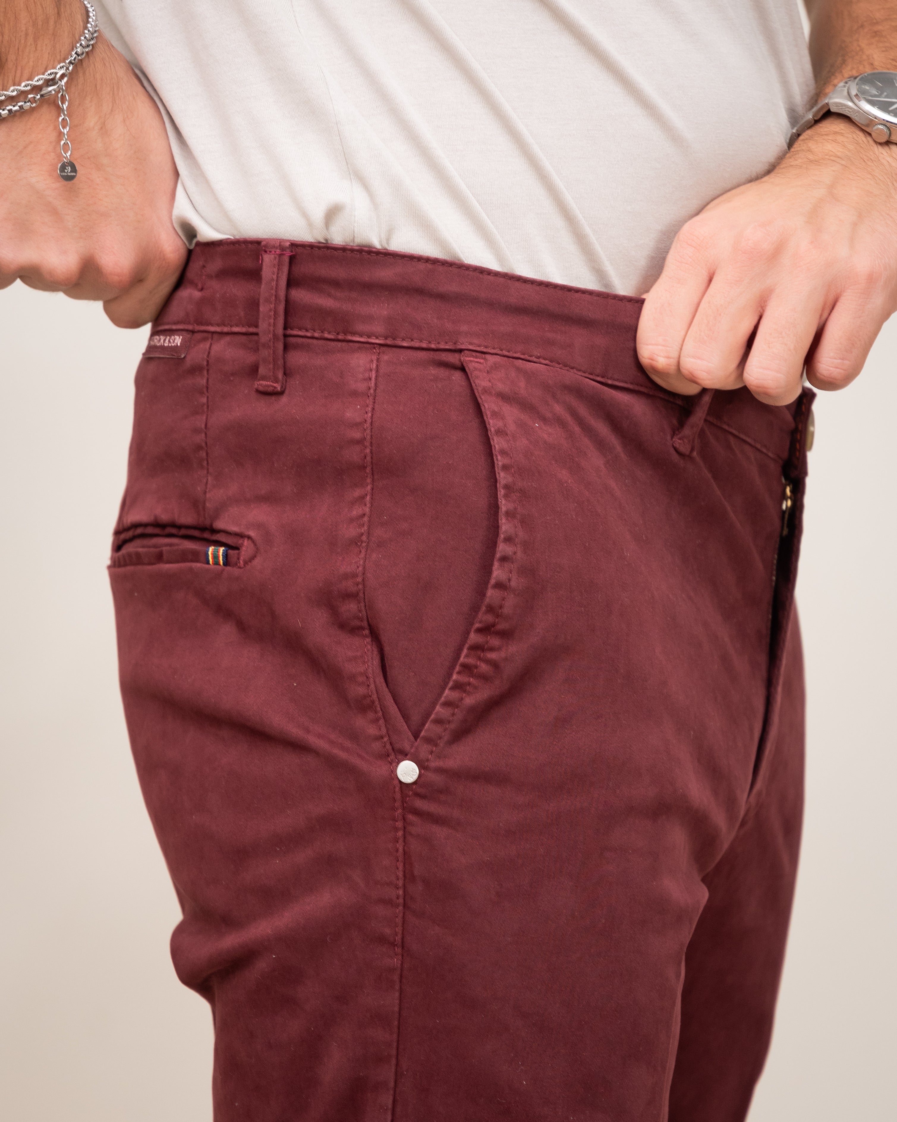 PATRICK&SON PANTALONE CAPRI