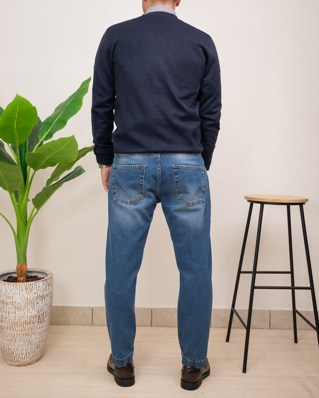 OUTFIT: CARDIGAN SEINSE CON PANTALONE DOPPIAVVI DENIM PI80