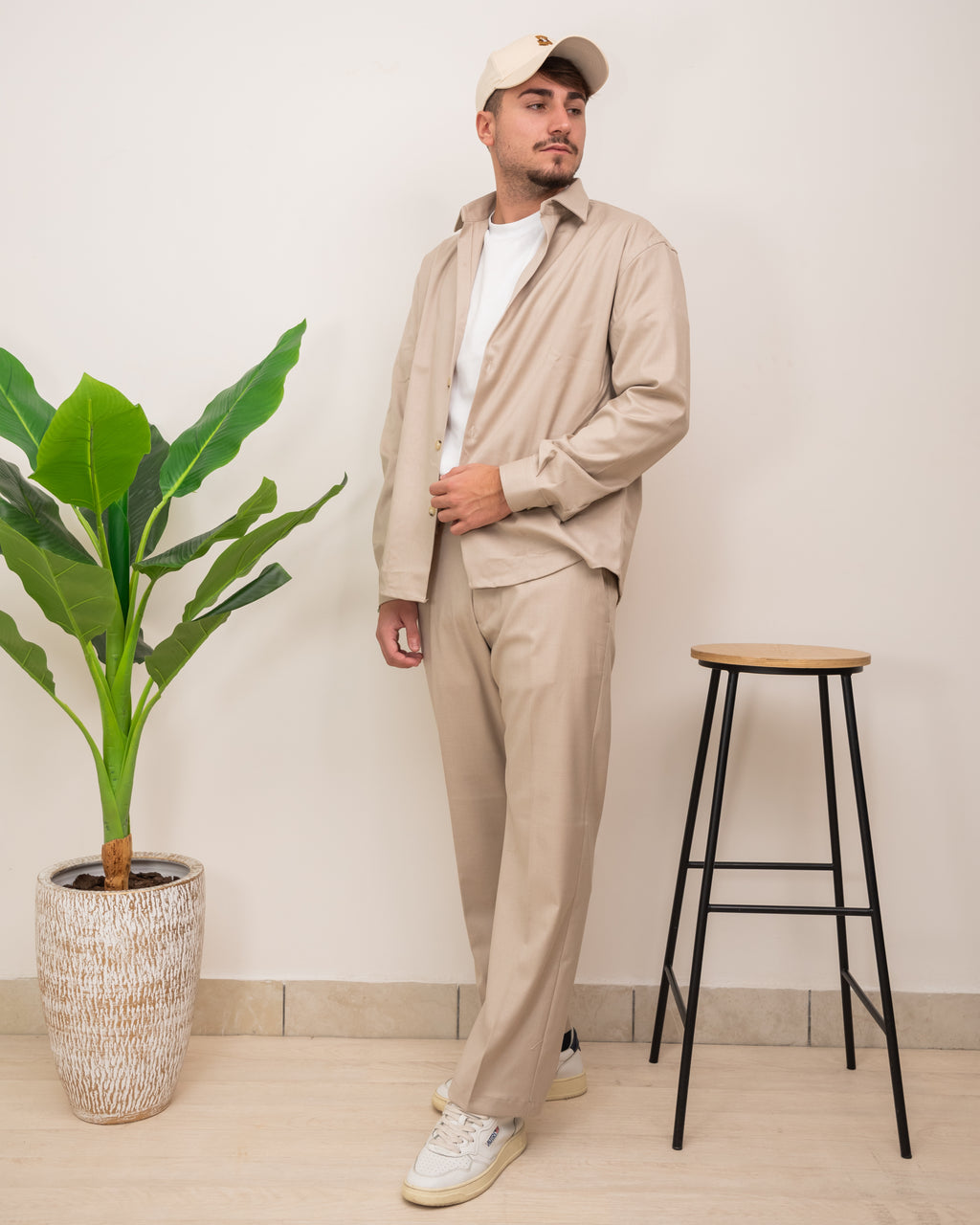 OUTFIT: PANTALONE DOPPIAVVI JAPPO BAGGY CON CAMICIA MIGLIACCIO TENNESSE