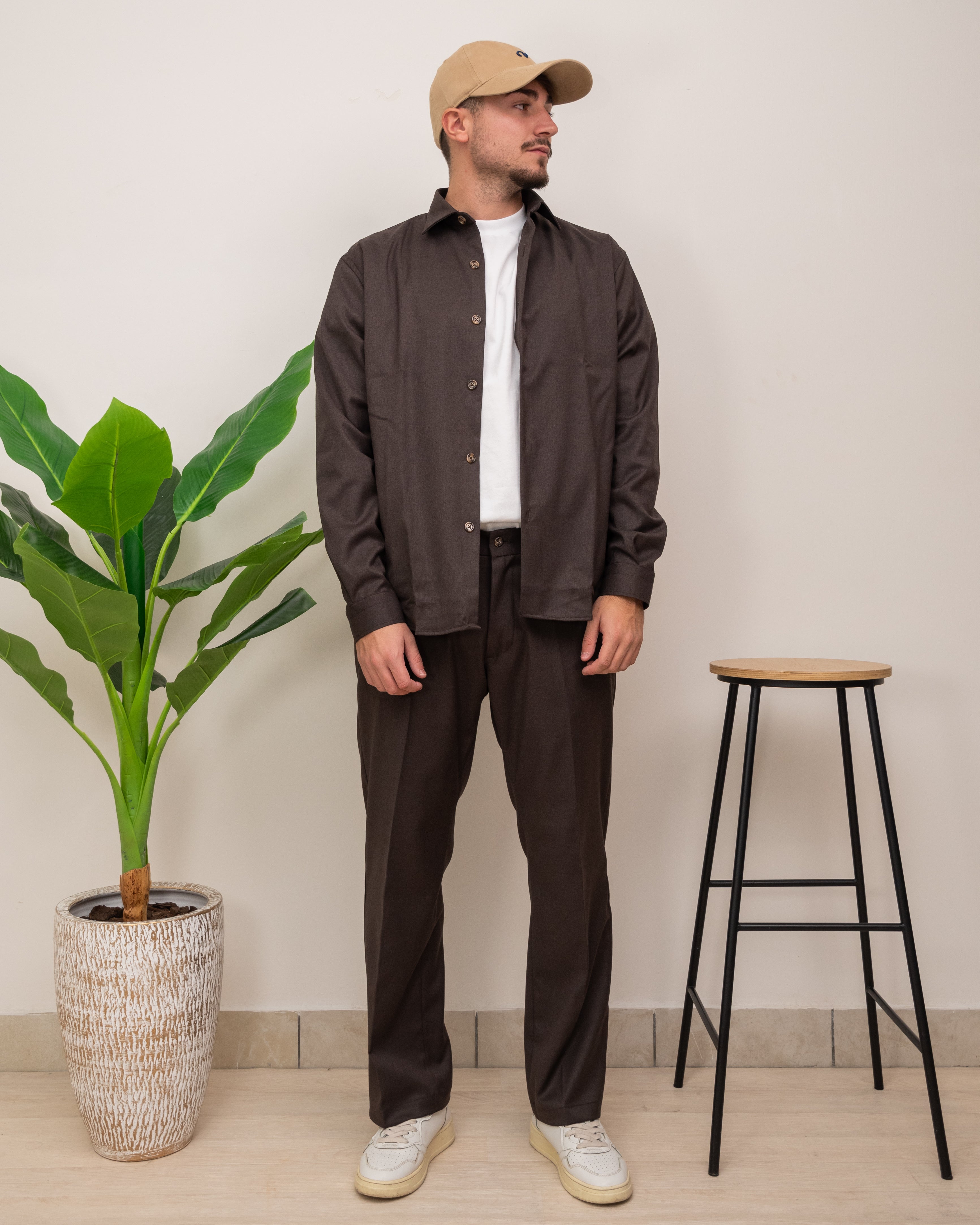 OUTFIT: PANTALONE DOPPIAVVI JAPPO BAGGY CON CAMICIA MIGLIACCIO TENNESSE