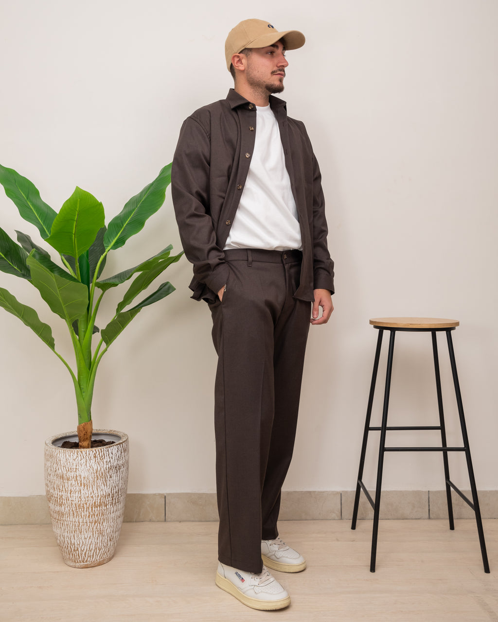 OUTFIT: PANTALONE DOPPIAVVI JAPPO BAGGY CON CAMICIA MIGLIACCIO TENNESSE