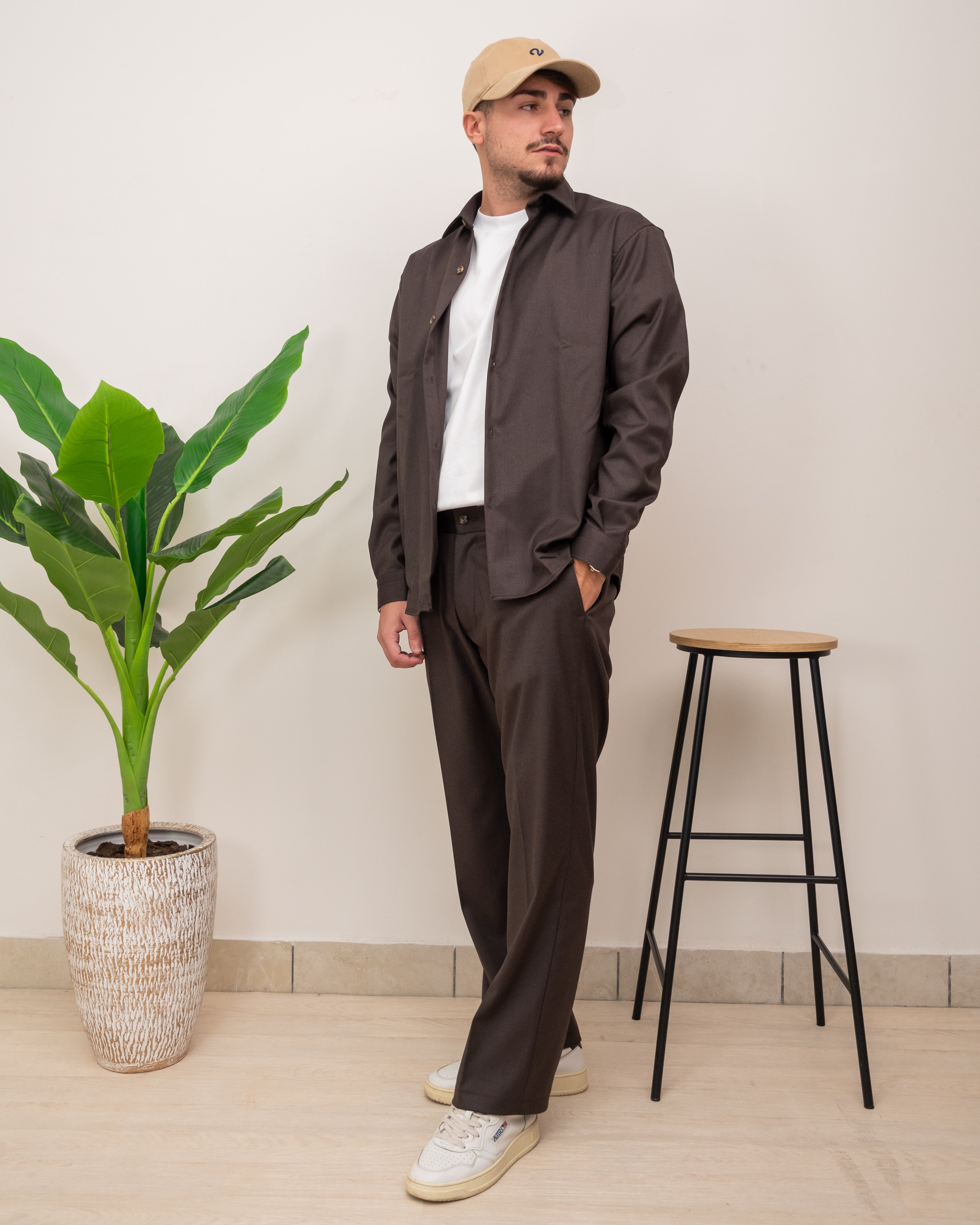 OUTFIT: PANTALONE DOPPIAVVI JAPPO BAGGY CON CAMICIA MIGLIACCIO TENNESSE