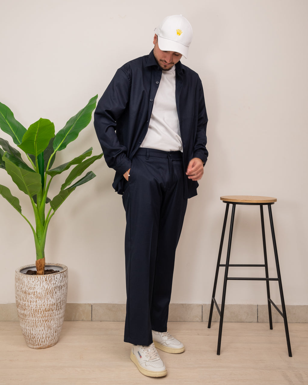 OUTFIT: PANTALONE DOPPIAVVI JAPPO BAGGY CON CAMICIA MIGLIACCIO TENNESSE