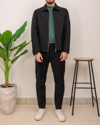 OUTFIT: CASACCA ZIP NYLON PATRICK&SON CON PANTALONE PATRICK&SON MURAT