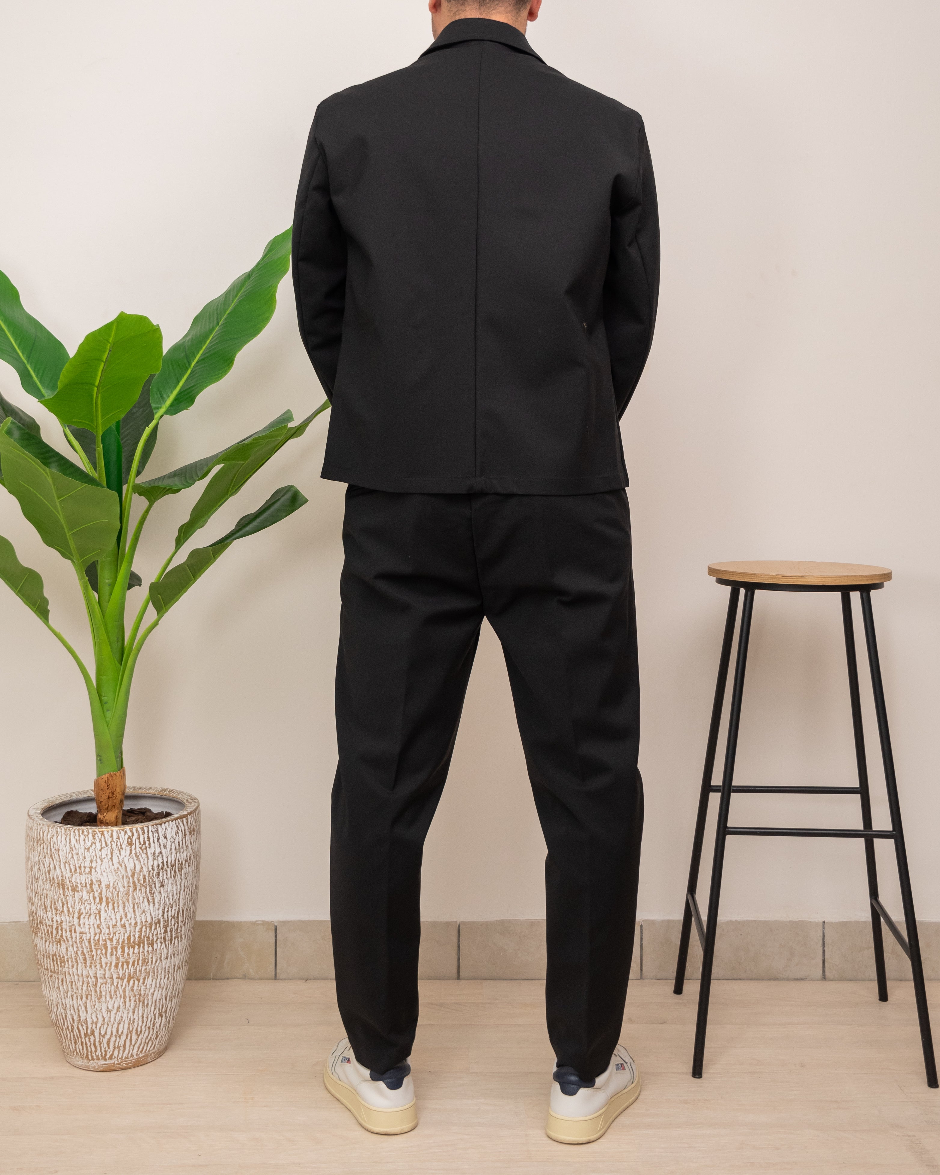 OUTFIT: CASACCA ZIP NYLON PATRICK&SON CON PANTALONE PATRICK&SON MURAT