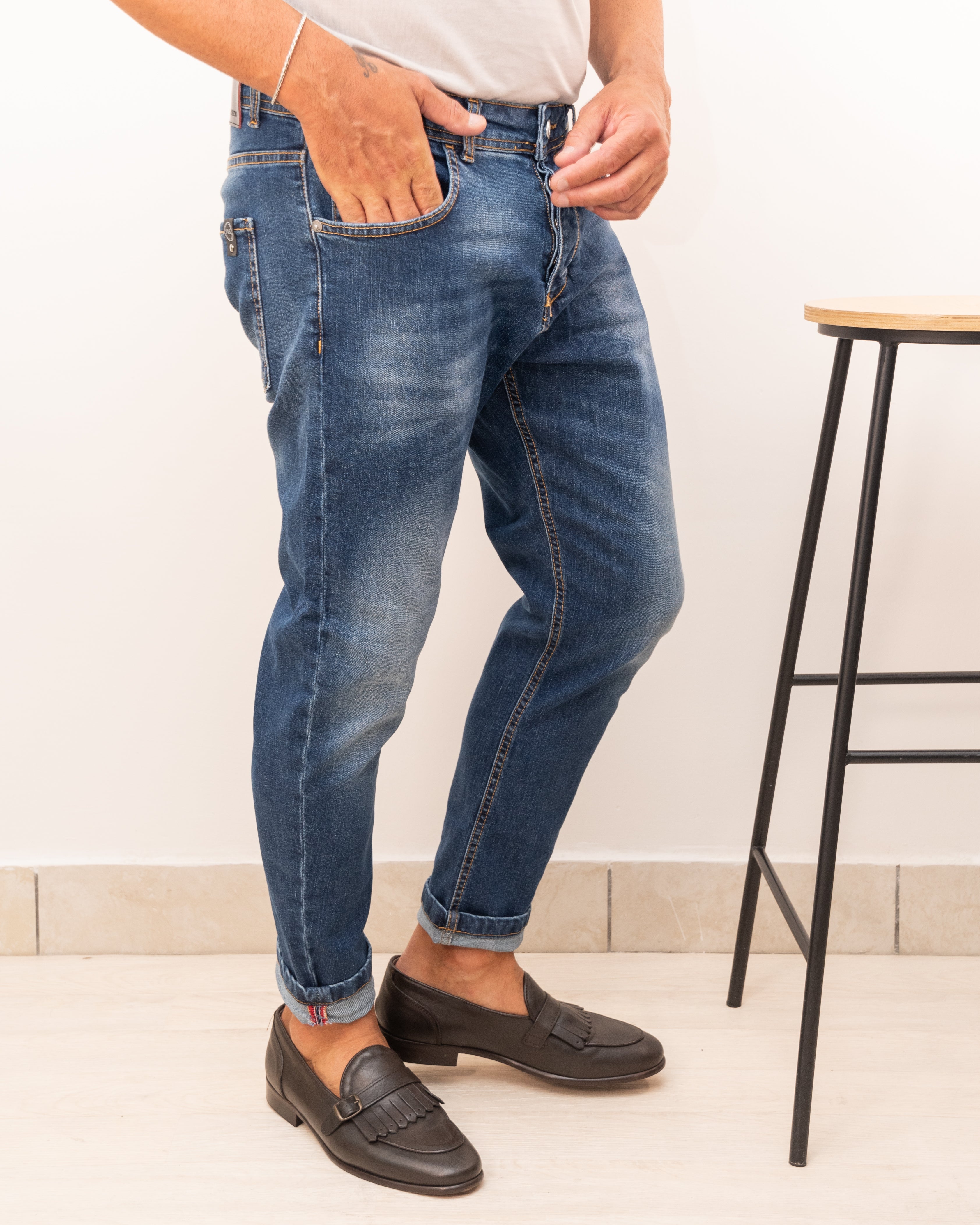 PATRICK & SON JEANS SKINNY D60