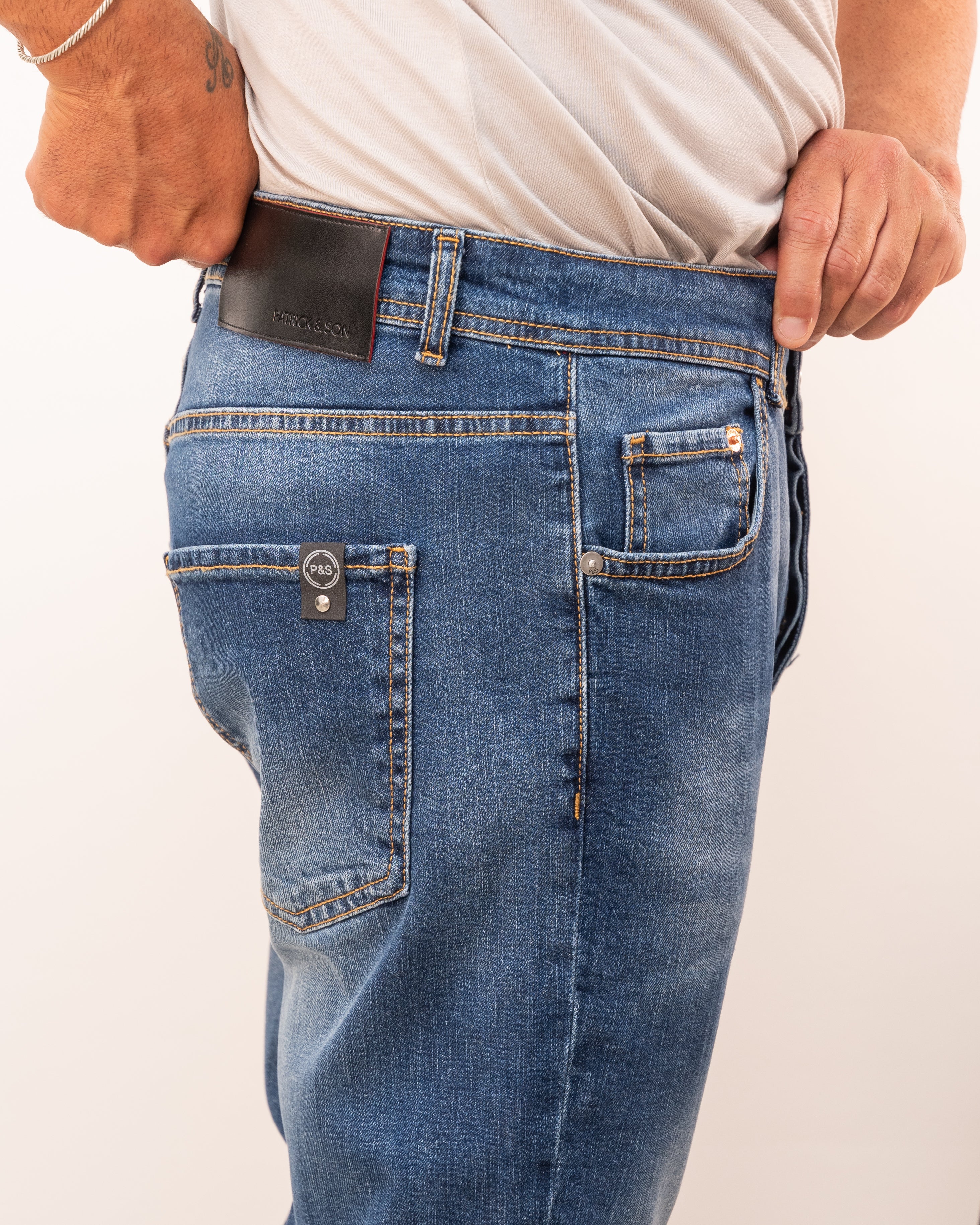 PATRICK & SON JEANS SKINNY D60