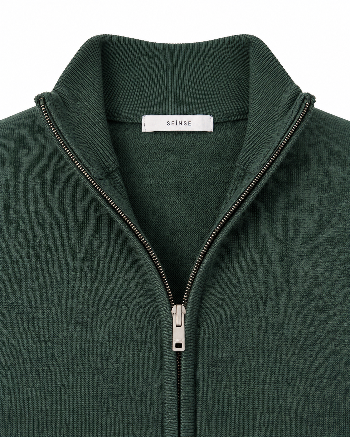 Maglia lupetto zip - SEINSE