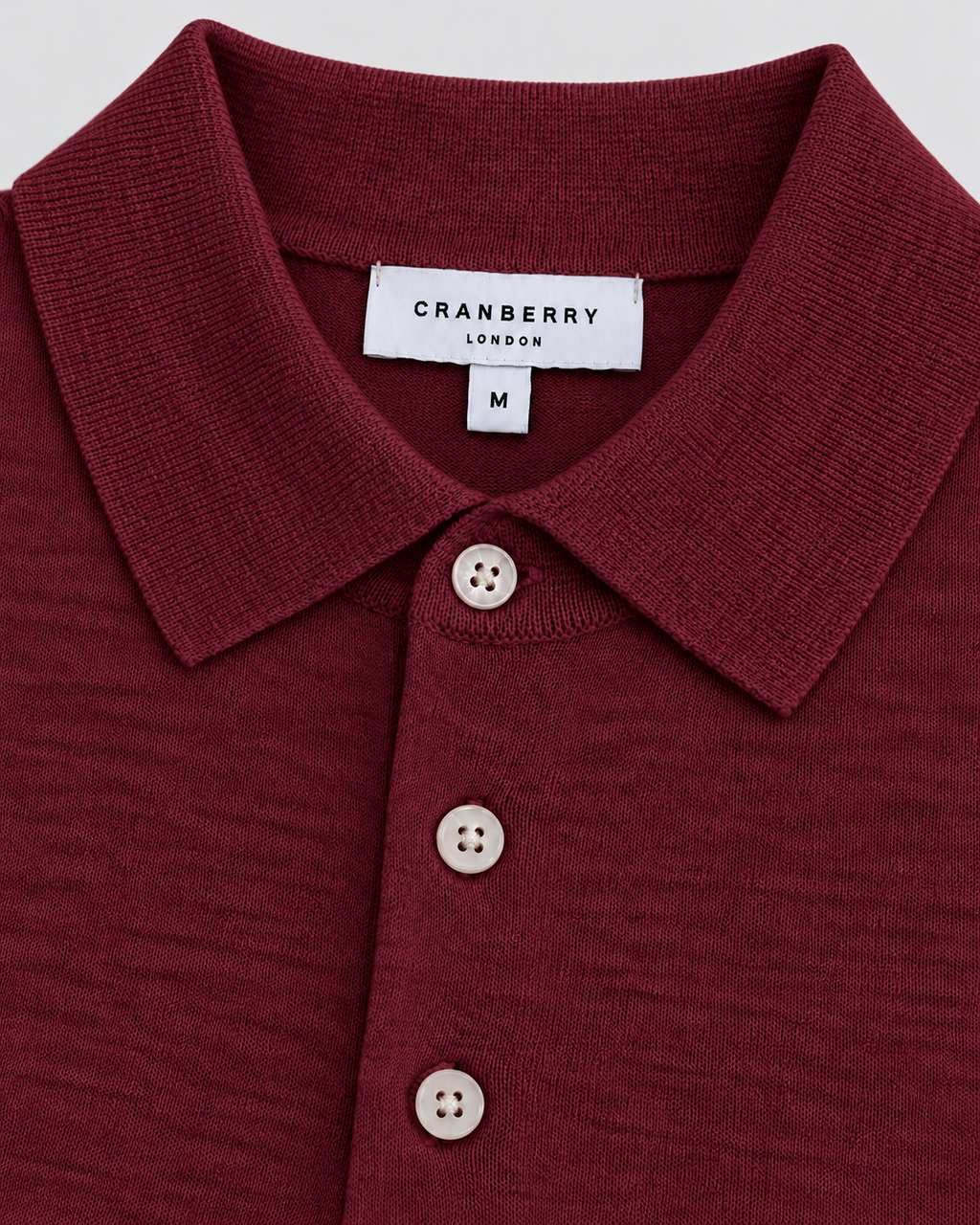 POLO ML UOMO - CRANBERRY