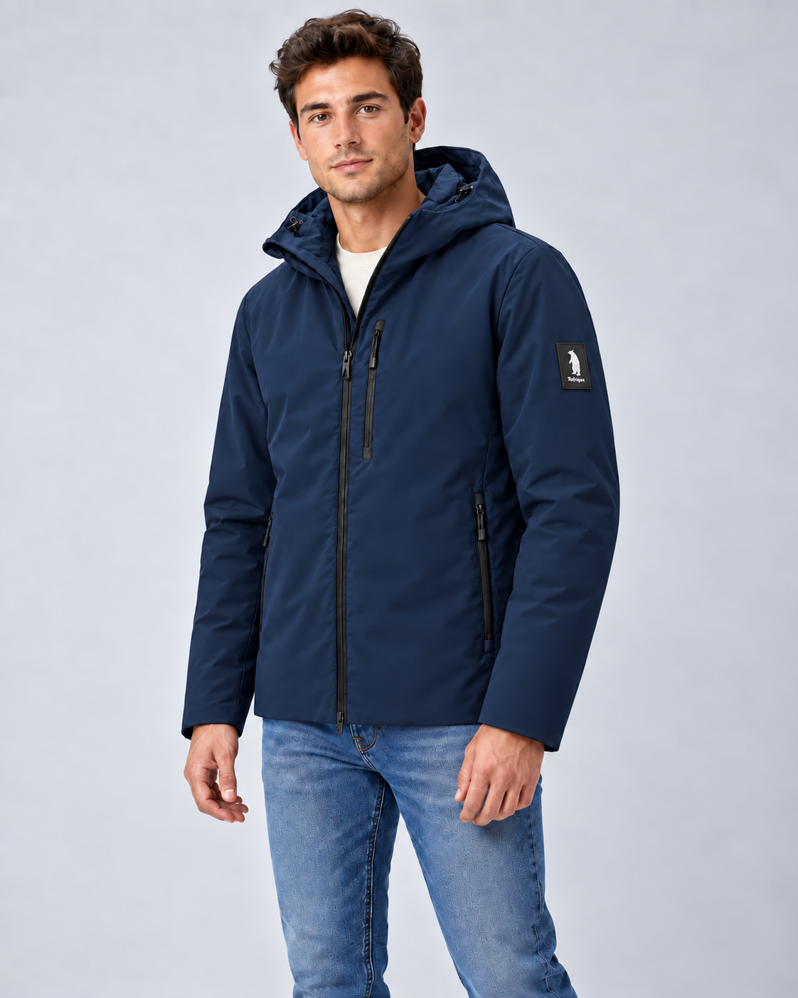 GIUBBOTTO NYLON ROOD - NAVY