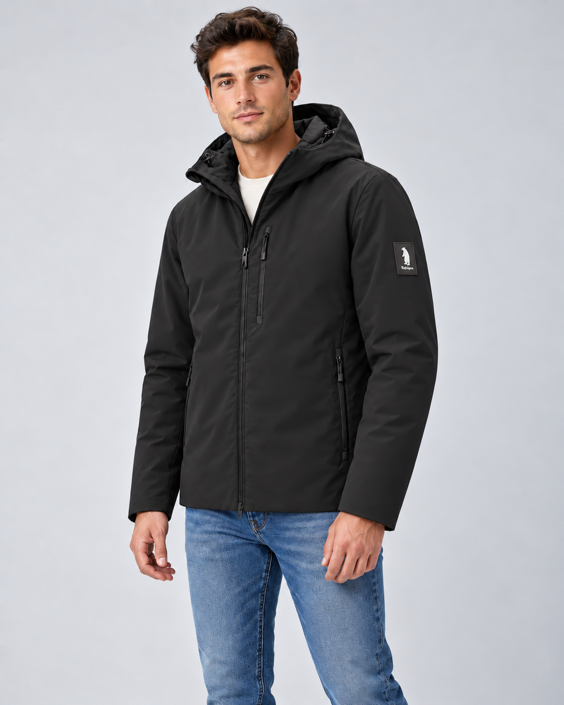 GIUBBOTTO NYLON ROOD - NERO
