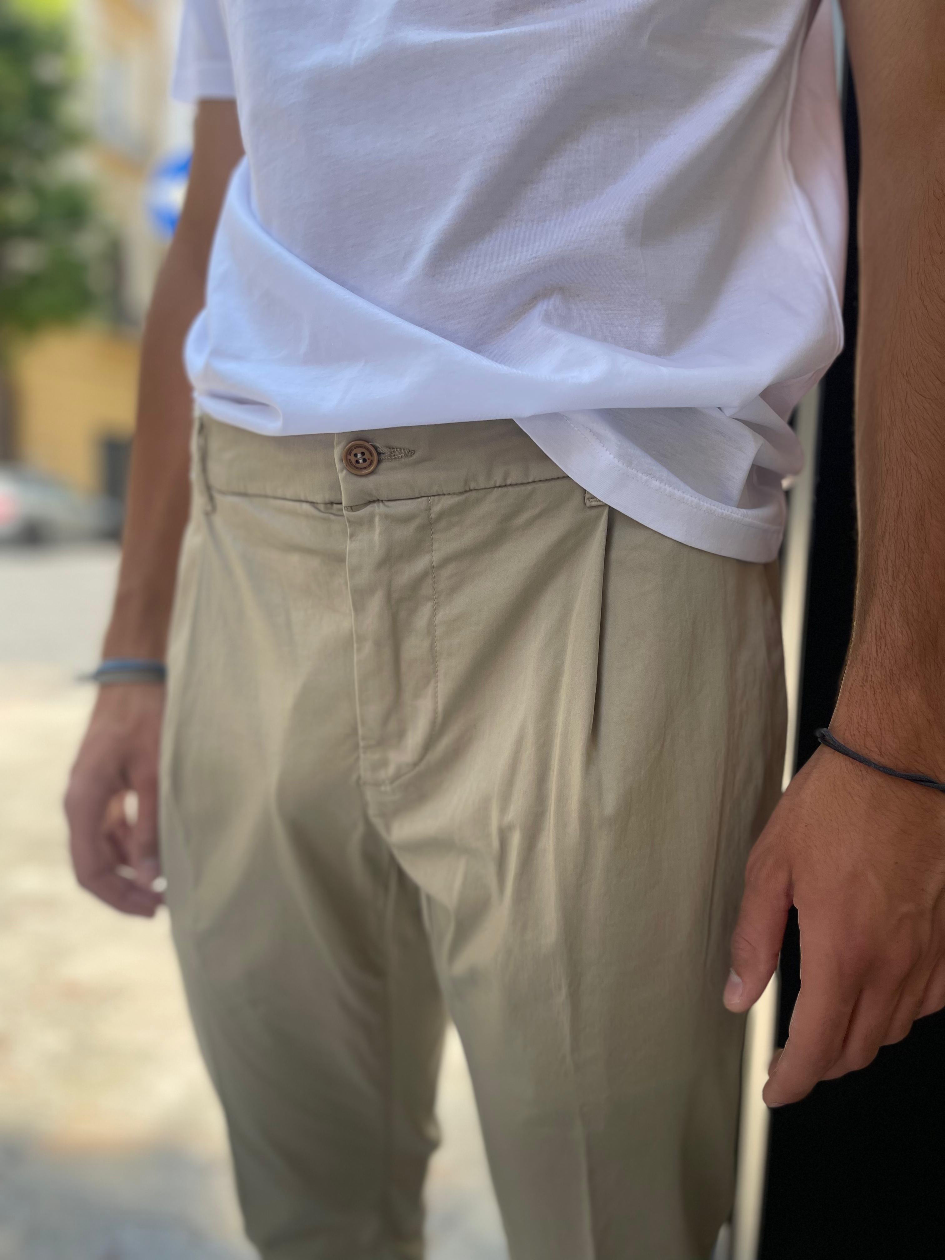 ZEROCONSTRUCTION - PANTALACCIO CON LACCIO NASCOSTO