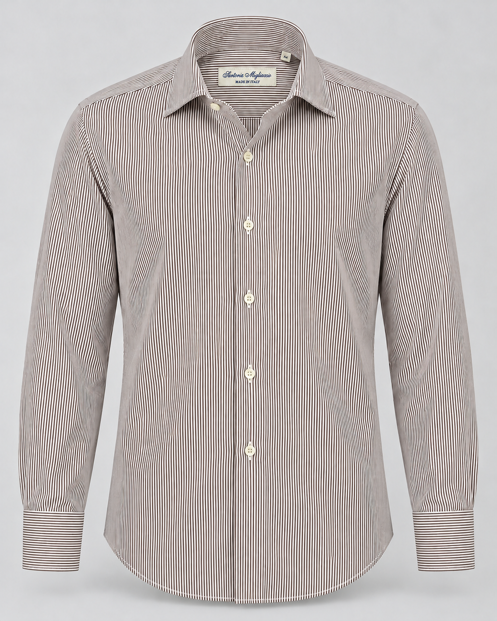 CAMICIA SARTORIALE RIGHE STRETTE - SARTORIA MIGLIACCIO