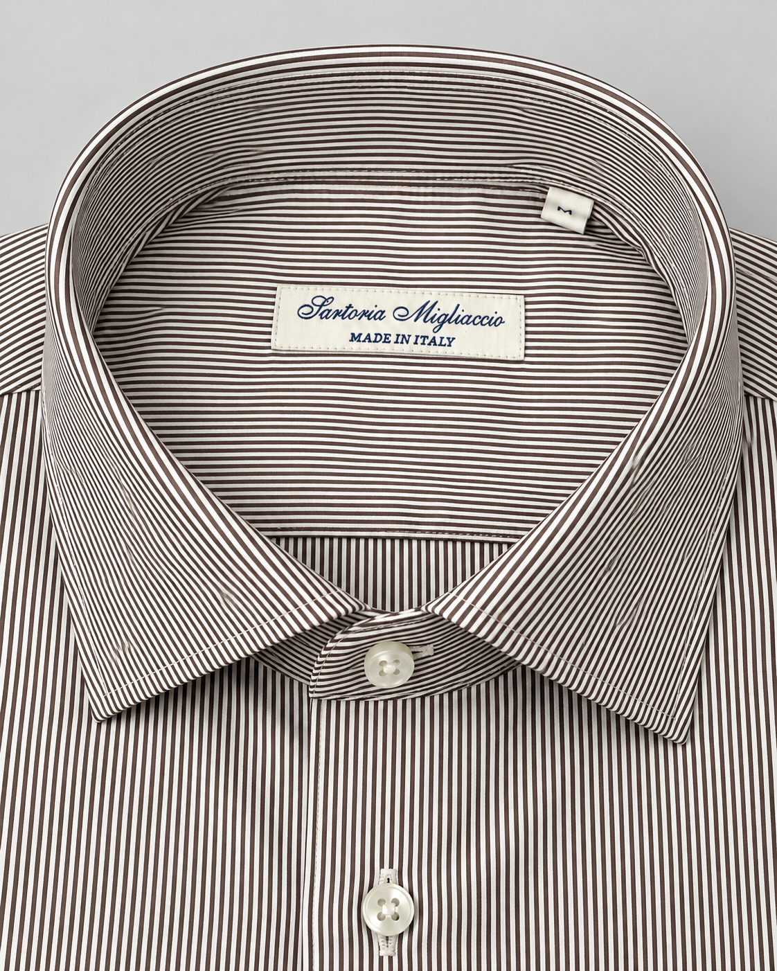 CAMICIA SARTORIALE RIGHE STRETTE - SARTORIA MIGLIACCIO
