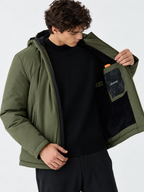 GIUBBOTTO SUNS - AURELIO VELOUR MILITARE