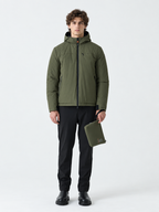 GIUBBOTTO SUNS - AURELIO VELOUR MILITARE