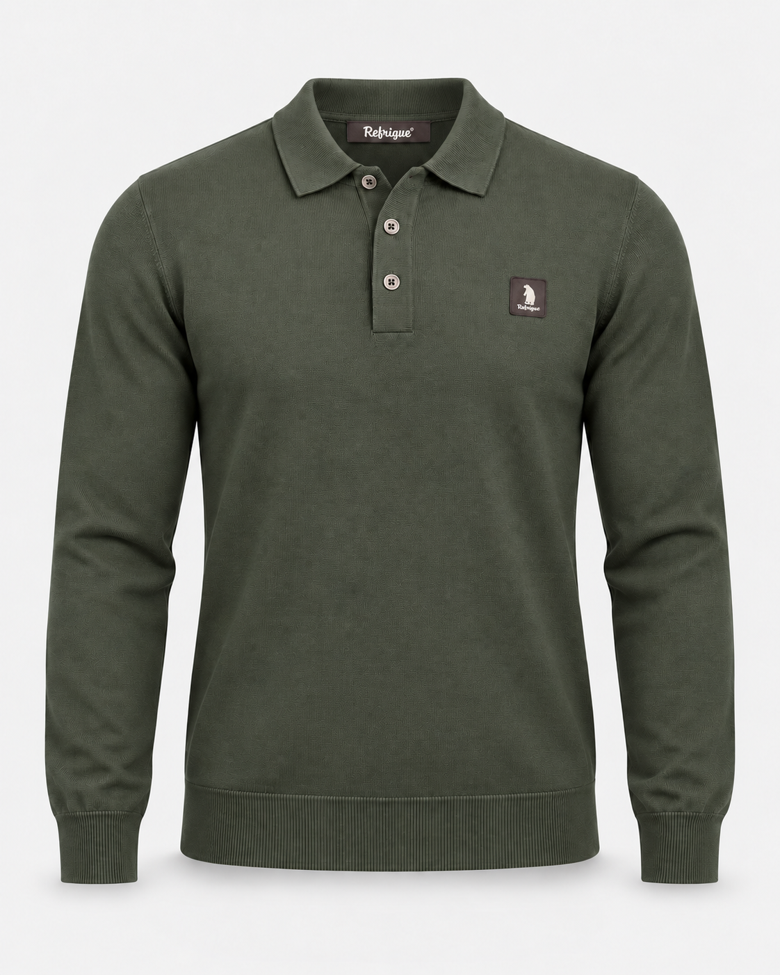 MAGLIA POLO ICON REFRIGUE - FOREST