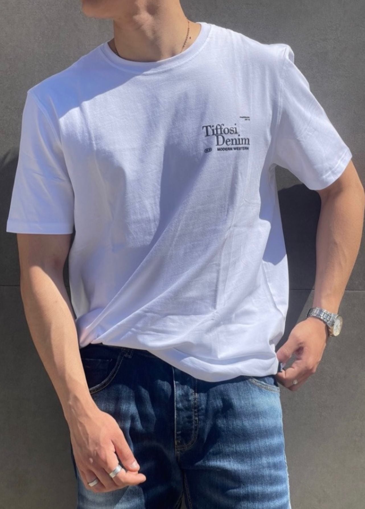 TIFFOSI DENIM - T-SHIRT