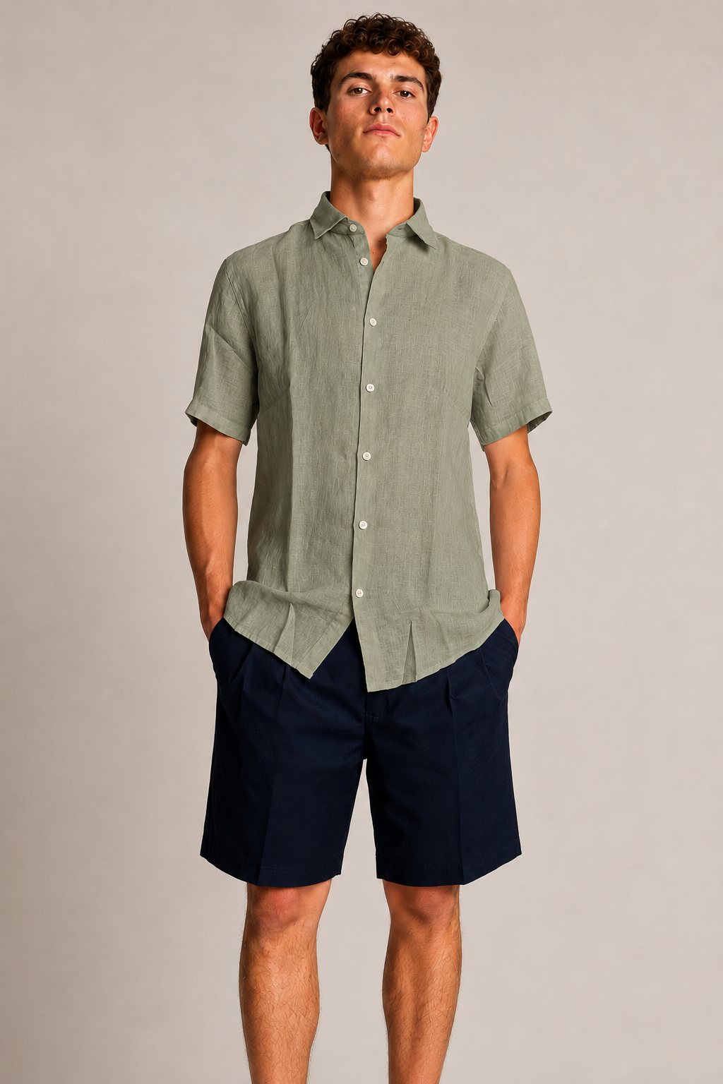 Camicia in lino MM