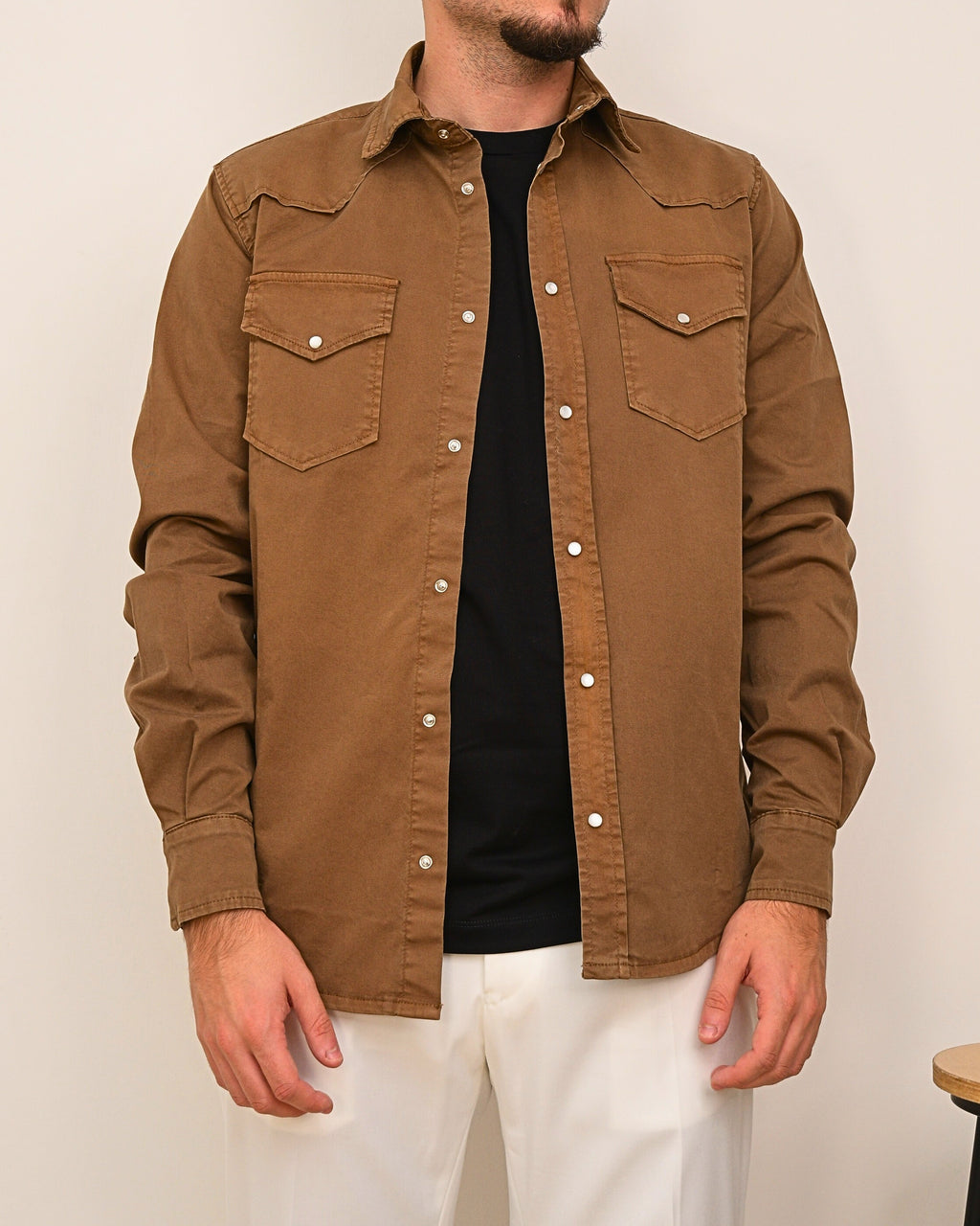 DOPPIAVVI CAMICIA TEXAS GAMBARINE