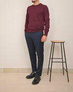 OUTFIT: SEINSE MAGLIA GIROCOLLO MI3056SS & DOPPIAVVI CHINO TENNESSE SLIM LUCIO1