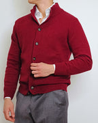 DOPPIAVVI CARDIGAN IN LANA CON BOTTONI