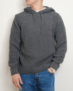 VALDICHIARA FELPA IN LANA CON CAPPUCCIO