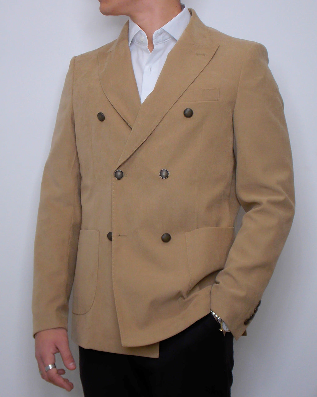 MARCONILS GIACCA DOPPIO PETTO CILIEGIO