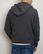 VALDICHIARA FELPA IN LANA CON CAPPUCCIO