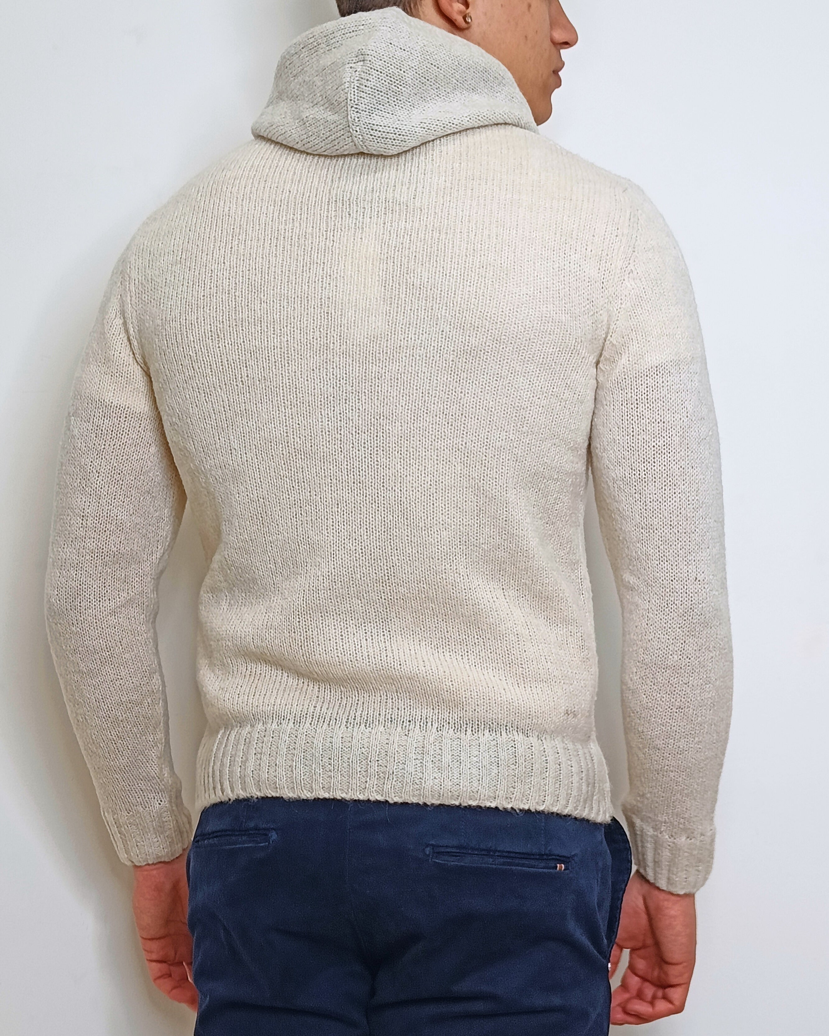 DOPPIAVVI MAGLIA CON CAPPUCCIO IRON24