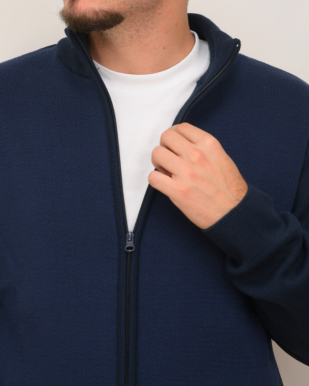 SQUAD MAGLIA ZIP LANA MICRO MA408