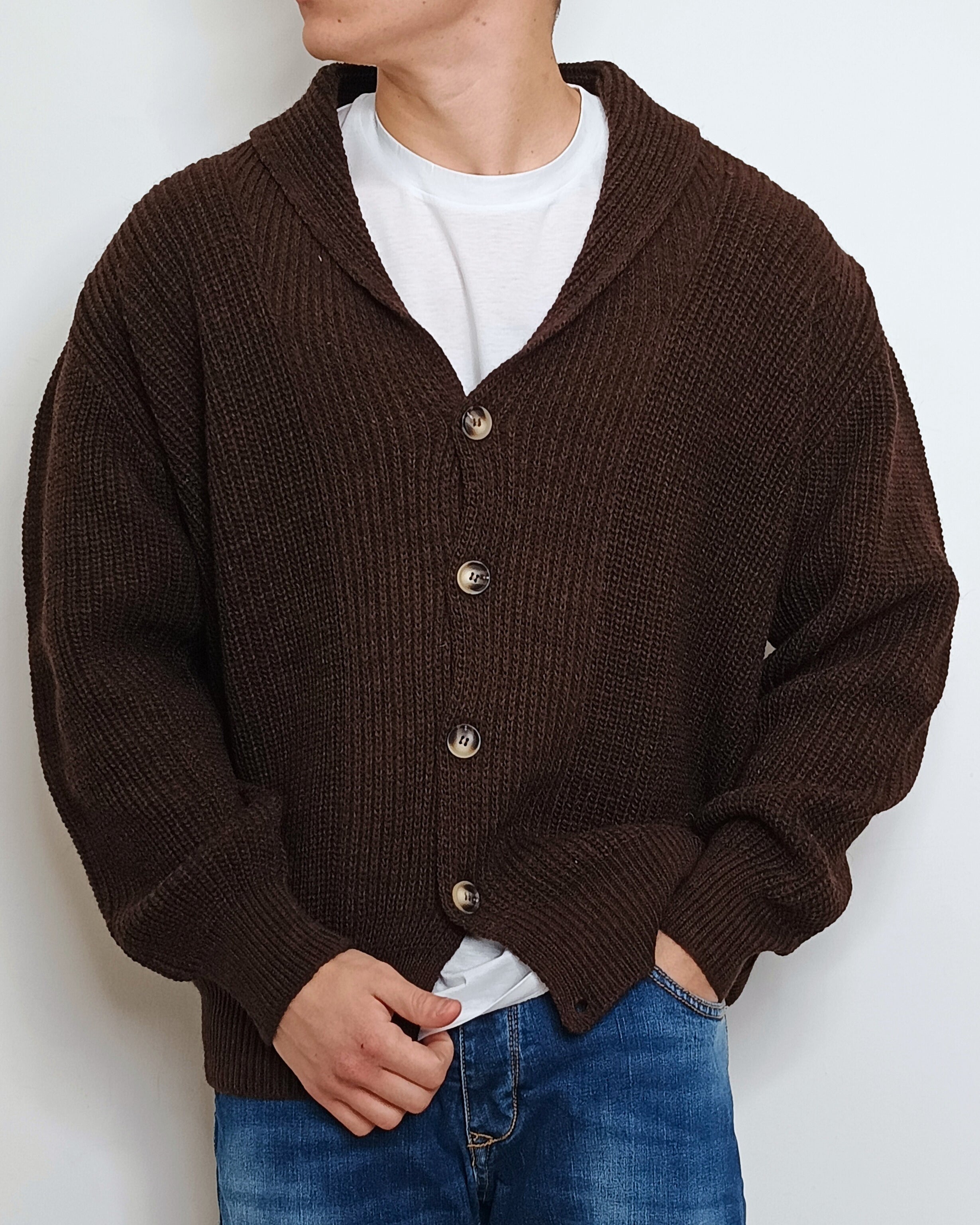 LUCA NOVI CARDIGAN OVERSIZE COLCARD