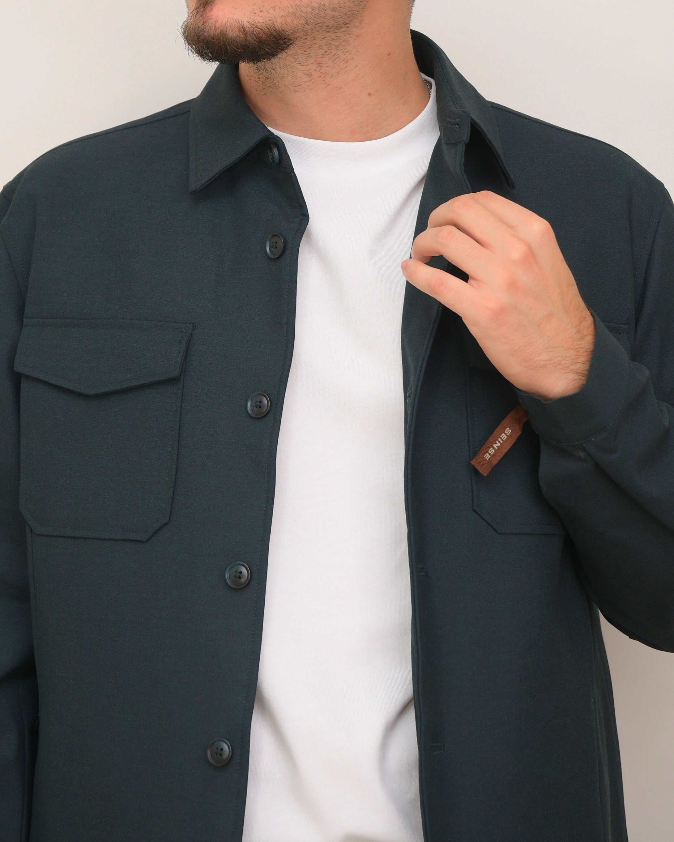 SEINSE OVERSHIRT GBI1045SS