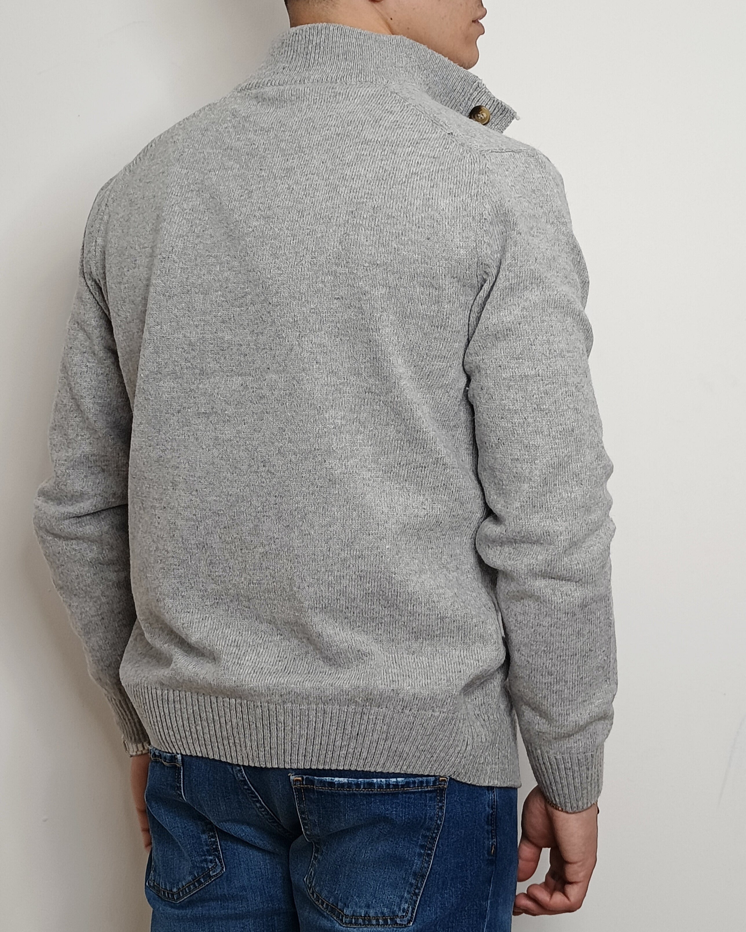 VALDICHIARA CARDIGAN IN LANA CON BOTTONI