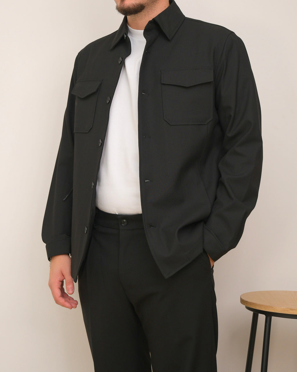 SEINSE OVERSHIRT GBI1045SS