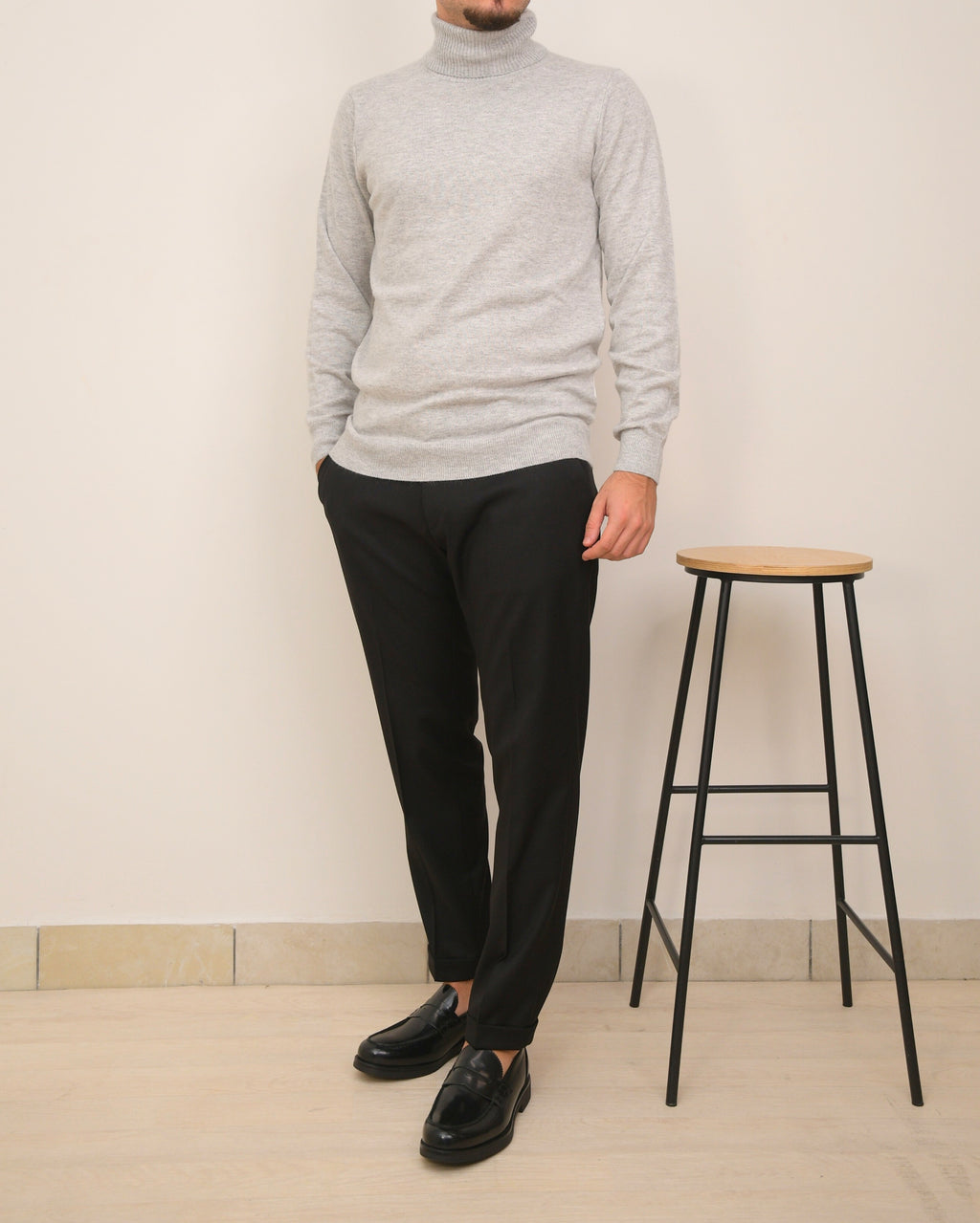 OUTFIT: SEINSE MAGLIA DOLCEVITA MI3163SS & DOPPIAVVI CHINO TENNESSE SLIM LUCIO1