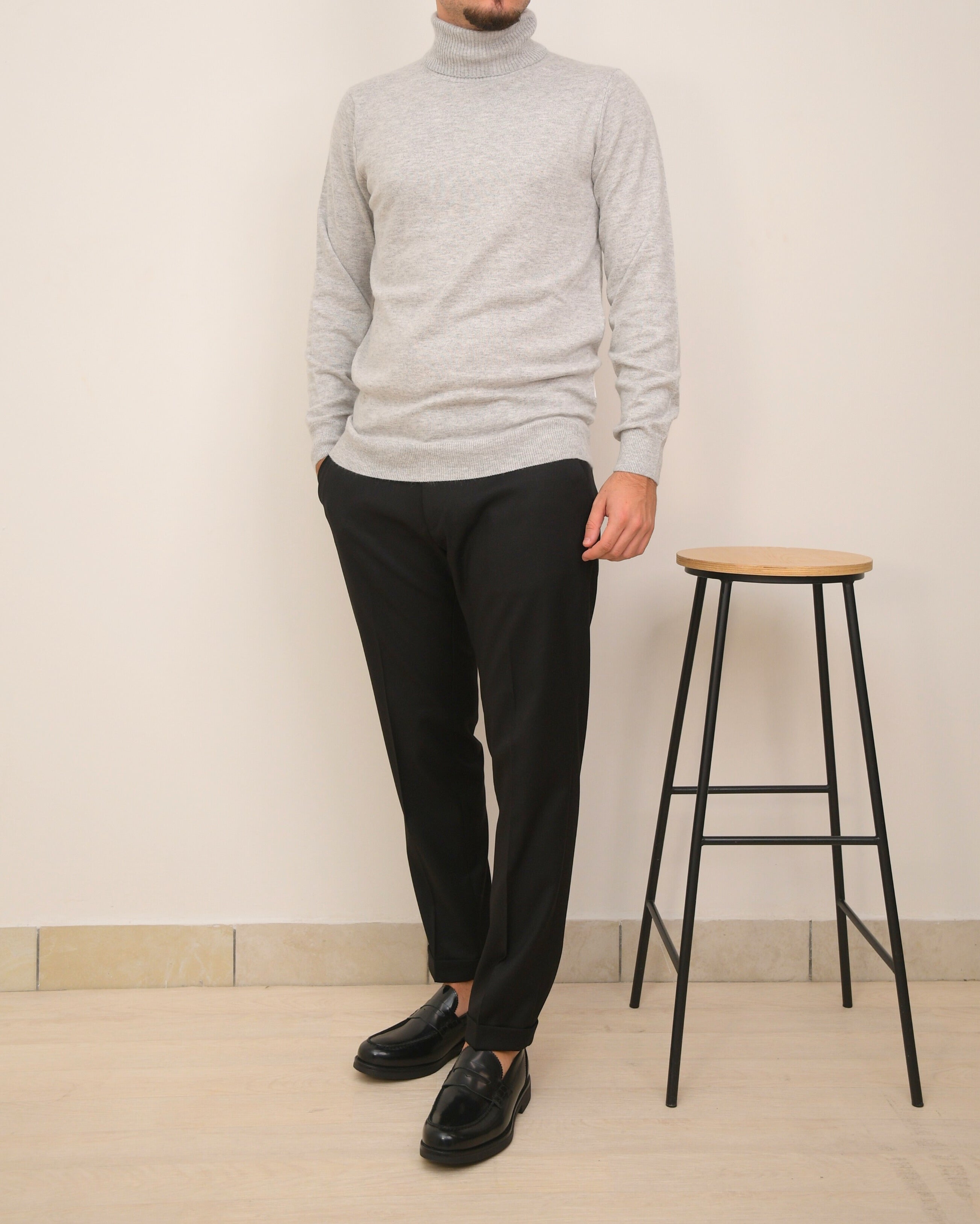 OUTFIT: SEINSE MAGLIA DOLCEVITA MI3163SS & DOPPIAVVI CHINO TENNESSE SLIM LUCIO1