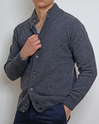 DOPPIAVVI CARDIGAN IN LANA CON BOTTONI