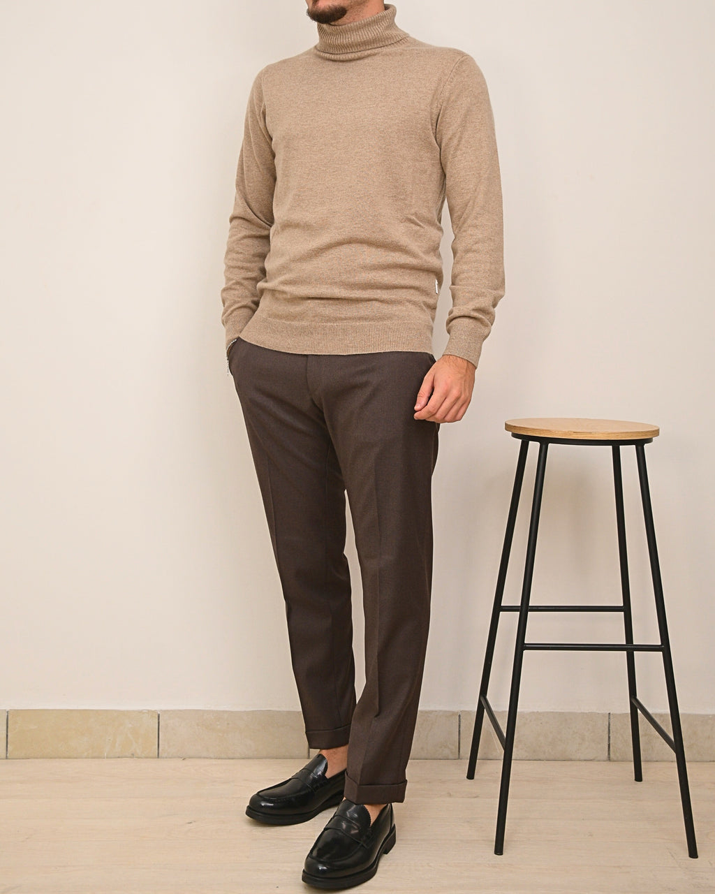 OUTFIT: SEINSE MAGLIA DOLCEVITA MI3163SS & DOPPIAVVI CHINO TENNESSE SLIM LUCIO1